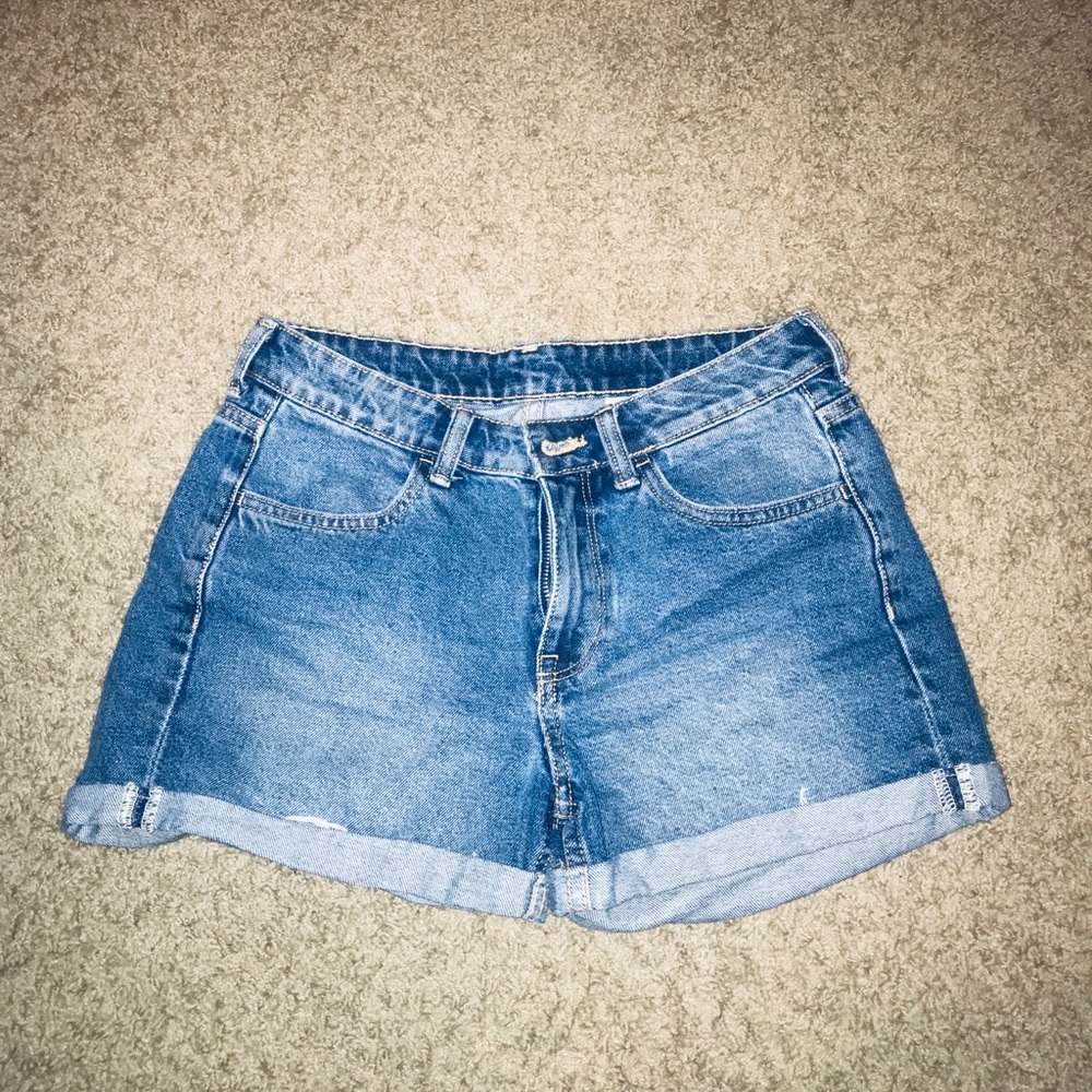 Mom jean shorts